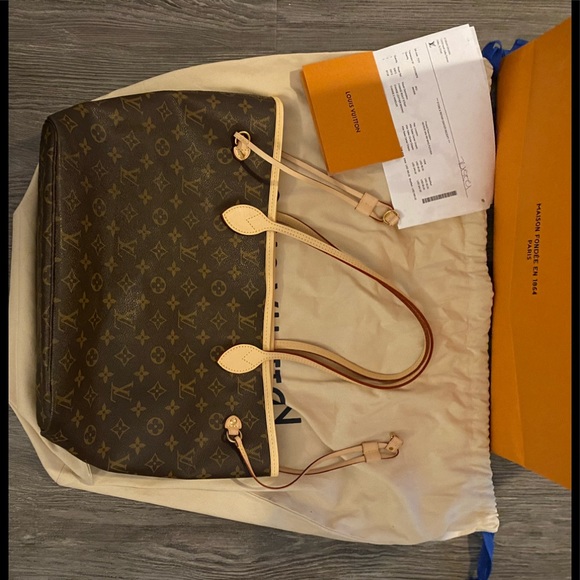 LOUIS VUITTON MONOGRAM MM NEVERFULL - Picture 1 of 12
